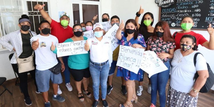 OFRECE BLANCA MERARI SER ALIADA DE EMPRESARIOS Y TRABAJADORES PARA LA REACTIVACIÓN ECONÓMICA