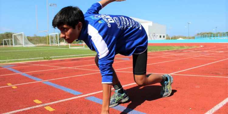 KIEFER CALEB CARRILLO, PROMESA DEL ATLETISMO DE QUINTANA ROO