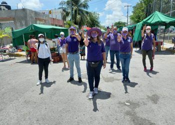 POR LA MUJER DE CANCÚN Y POR EL DESTINO, LES PIDO TRABAJAR EN CONJUNTO: LUPITA ALCOCER