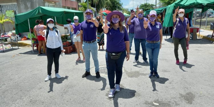 POR LA MUJER DE CANCÚN Y POR EL DESTINO, LES PIDO TRABAJAR EN CONJUNTO: LUPITA ALCOCER