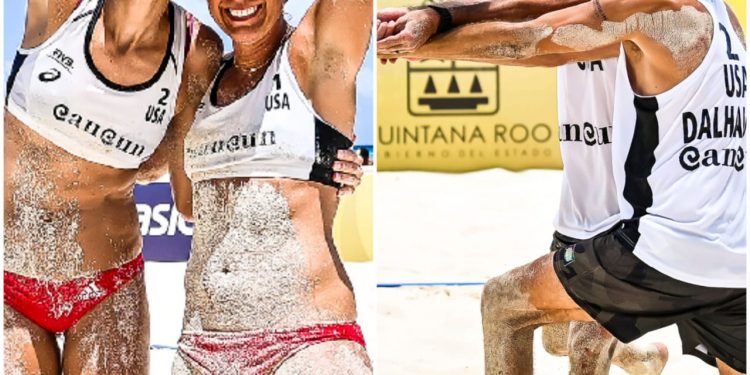DOBLE MEDALLA DE BRONCE PARA ESTADOS UNIDOS EN EL CIERRE DEL FIVB BEACH VOLLEYBALL WORLD TOUR