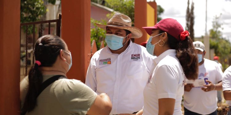 «ESTA NO ES UNA CAMPAÑA AUSTERA, ES UNA CAMPAÑA A PIE, DE FRENTE, FIRME Y NO SE ACARREA A NADIE», EMIR BELLOS
