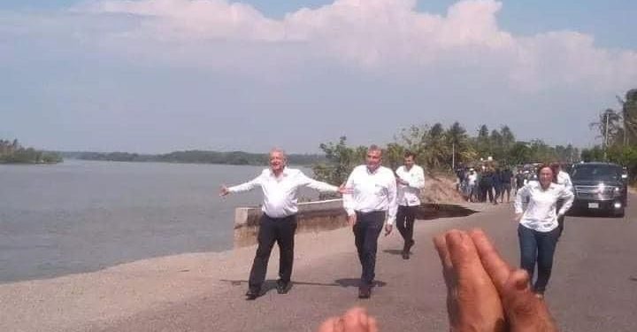 REALIZA AMLO VISITA A TABASCO