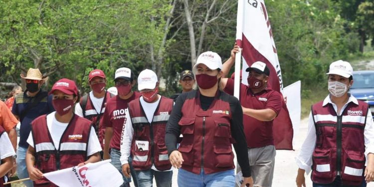 BACALAR ESTÁ CON LA CUARTA TRANSFORMACIÓN; COMUNIDADES SE SUMAN A ANAHÍ GONZÁLEZ