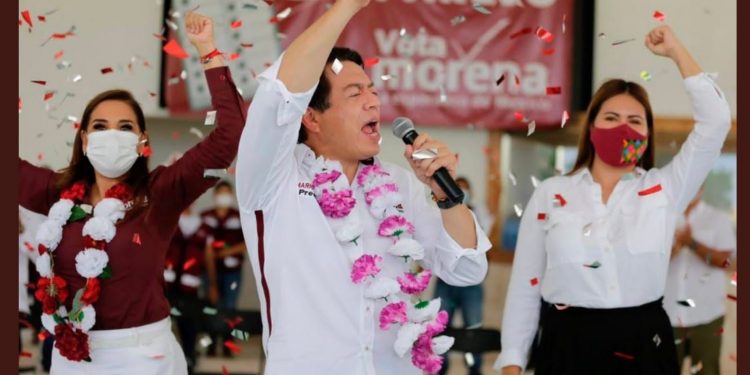 RESPALDA MARIO DELGADO CANDIDATURAS FEDERALES DE QUINTANA ROO