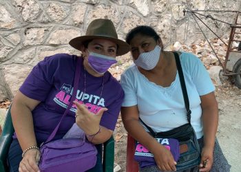 MI COMPROMISO ES CON TODO BENITO JUÁREZ Y VAMOS A REGRESAR LA SEGURIDAD AL DESTINO: LUPITA ALCOCER