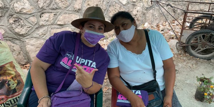 MI COMPROMISO ES CON TODO BENITO JUÁREZ Y VAMOS A REGRESAR LA SEGURIDAD AL DESTINO: LUPITA ALCOCER