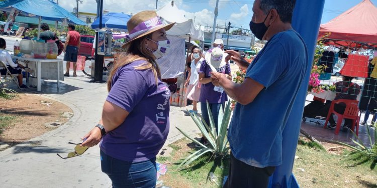 EN EL PRÓXIMO GOBIERNO VAMOS A TRABAJAR LOS 365 DÍAS DEL AÑO EN LAS CALLES DANDO SOLUCIONES: LUPITA ALCOCER