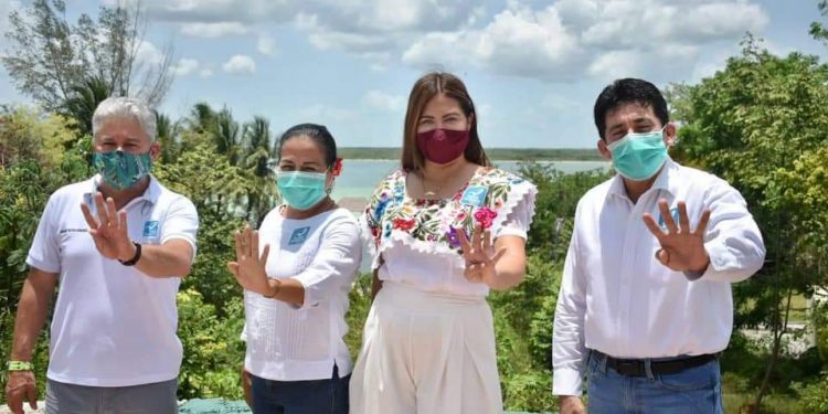 MAESTROS DE FUERZA TURQUESA SE SUMAN CON ANAHÍ GONZÁLEZ