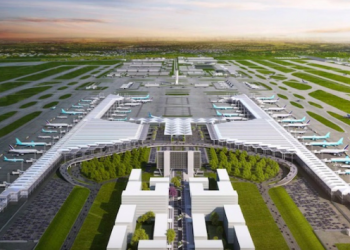 SORPRENDE A ESPECIALISTAS DE EU LA RÁPIDA CONSTRUCCIÓN DE AEROPUERTO DE SANTA LUCÍA