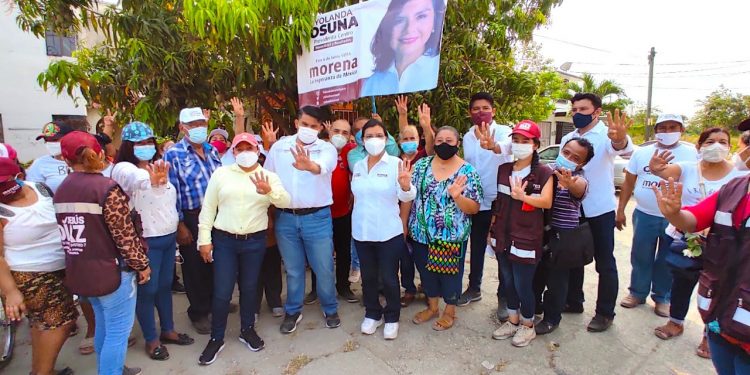 DE LA MANO CON MORENA, MÁS IGUALDAD Y BIENESTAR SOCIAL PARA LAS FAMILIAS DE CENTRO: YOLANDA OSUNA