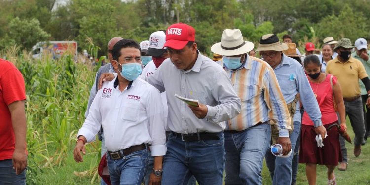 DE LA MANO CON EL PUEBLO, ERIC GARRIDO CONTINÚA RECORRIENDO JONUTA