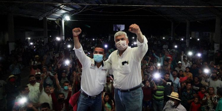 AGUA POTABLE, CARRETERAS E INTERNET, NUESTRAS PRIORIDADES: ERIC GARRIDO