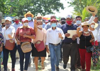 RANCHERÍA FEDERICO ÁLVAREZ REFRENDA SU APOYO A ERIC GARRIDO