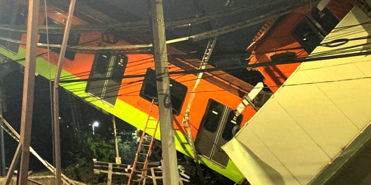 SUBEN A 23 LOS MUERTOS EN ACCIDENTE EN METRO DE LA CDMX