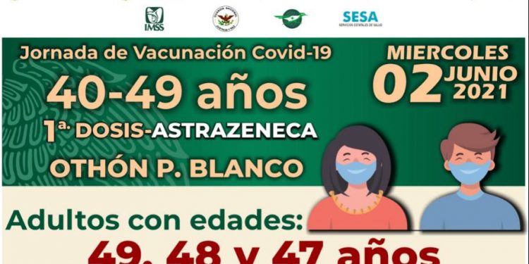 LLEGAN 126 MIL DOSIS DE VACUNAS ASTRAZENECA PARA ADULTOS DE 40 A 49 AÑOS