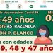 LLEGAN 126 MIL DOSIS DE VACUNAS ASTRAZENECA PARA ADULTOS DE 40 A 49 AÑOS