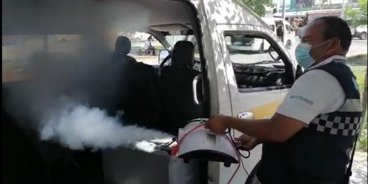 SIGUEN TRANSPORTISTAS EN EL ESTADO SIN RESPETAR MEDIDAS SANITARIAS