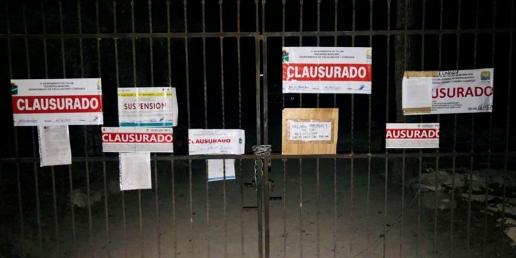 CLAUSURAN AL MENOS SEIS COMERCIOS EN TULUM, POR NO RESPETAR LA “LEY SECA” NI EL HORARIO PERMITIDO