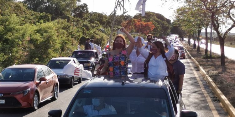 EL PUEBLO YA DECIDIÓ, VOTARÁ PAREJO PARA MORENA ESTE 6 DE JUNIO: ANAHÍ GONZÁLEZ