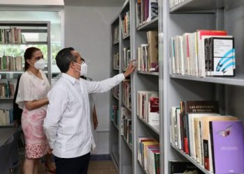 YA ESTÁ AL SERVICIO DE LA COMUNIDAD LA BIBLIOTECA “JAVIER ROJO GÓMEZ”: CARLOS JOAQUÍN