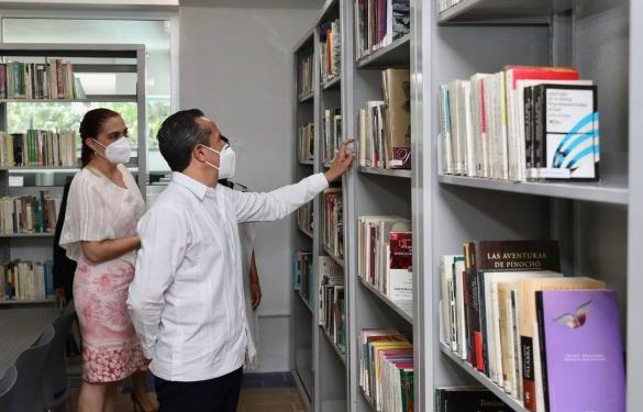 YA ESTÁ AL SERVICIO DE LA COMUNIDAD LA BIBLIOTECA “JAVIER ROJO GÓMEZ”: CARLOS JOAQUÍN