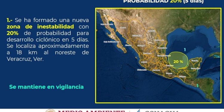 INESTABILIDAD EN EL GOLFO NO REPRESENTA RIESGO PARA QUINTANA ROO