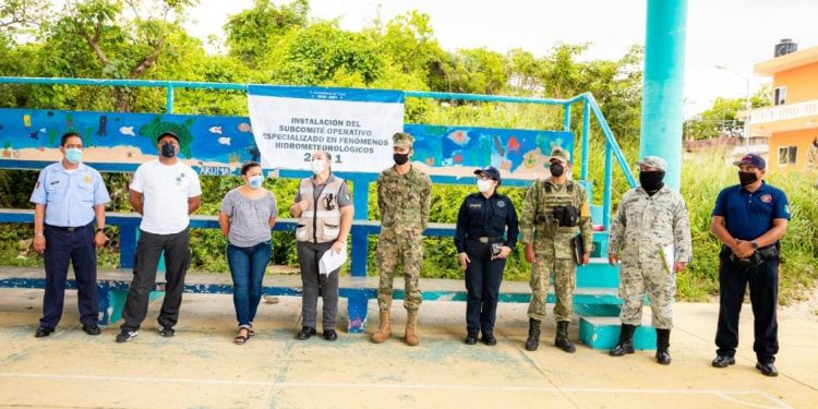 CONTINÚA TULUM INSTALACIÓN DE SUBCOMITÉS POR TEMPORADA DE HURACANES