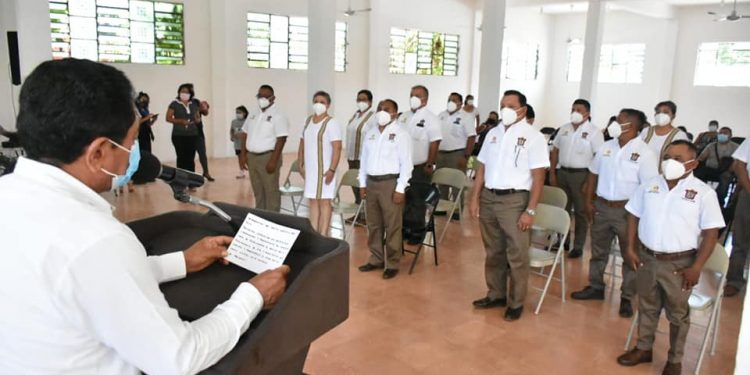 TOMA DE PROTESTA AL COMITÉ DIRECTIVO DEL SUTSAOPB 2021-2024