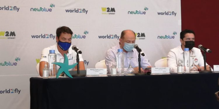 ATERRIZA EN CANCÚN LA NUEVA COMPAÑÍA AÉREA WORLD2FLY