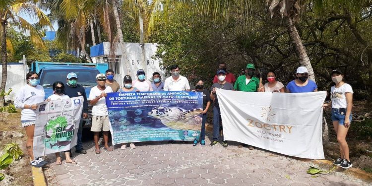 CONMEMORA GOBIERNO MUNICIPAL EL “DÍA MUNDIAL DEL MEDIO AMBIENTE” EN ISLA MUJERES