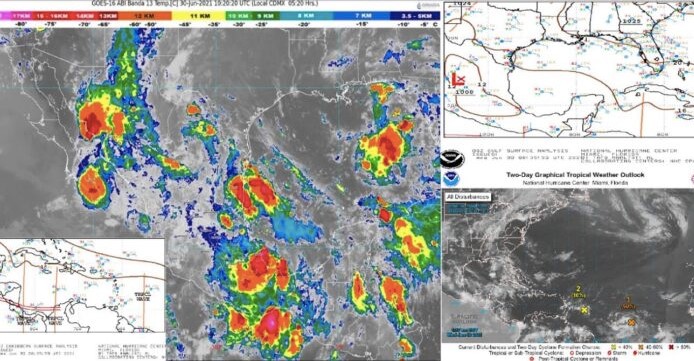 ANTICIPAN NUBLADOS Y LLUVIAS OCASIONALES PARA QUINTANA ROO