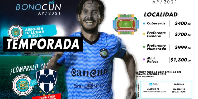 RAYADOS DE MONTERREY, ‘SPARRING’ DE LUJO EN PRETEMPORADA PARA CANCÚN FC.