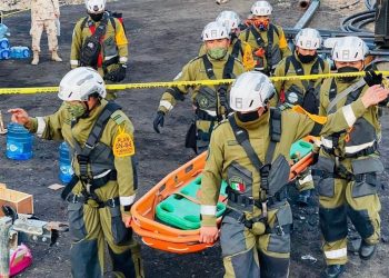 RESCATAN SIETE CUERPOS DE MINEROS EN MÚZQUIZ, INFORMA AMLO