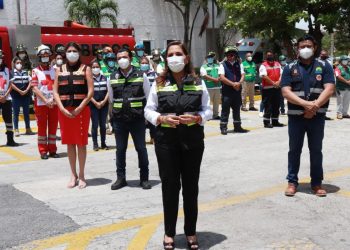 AYUNTAMIENTO DE BENITO JUÁREZ PARTICIPA EN PRIMER SIMULACRO NACIONAL 2021