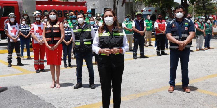 AYUNTAMIENTO DE BENITO JUÁREZ PARTICIPA EN PRIMER SIMULACRO NACIONAL 2021