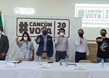 ORGANISMOS EMPRESARIALES, CÁMARAS Y SOCIEDAD CIVIL PRESENTAN LA INICIATIVA APARTIDISTA CANCÚN VOTA