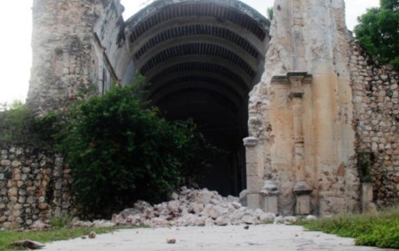 INAH HARÁ VALER EL SEGURO PARA ATENDER EL COLAPSO DE LA IGLESIA DE TIHOSUCO