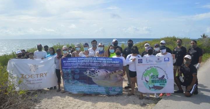 SE UNEN EN ISLA MUJERES GOBIERNO E INICIATIVA PRIVADA PARA CONMEMORAR EL “DÍA MUNDIAL DE LOS OCÉANOS”