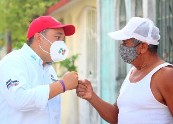 CANCUNENSES ELIGEN VOTAR Y ABRAZAN GOBIERNO DE JORGE RODRÍGUEZ PARA BENITO JUÁREZ