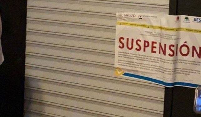 57 NEGOCIOS CLAUSURADOS POR NO CUMPLIR CON LLAMADO PARA CERRAR 11 DE LA NOCHE