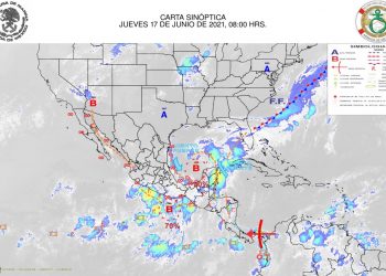 MARINA DIFUNDE INFORMACIÓN METEOROLÓGICA EN APOYO A LA CONTENCIÓN DEL SARGAZO EN EL CARIBE MEXICANO