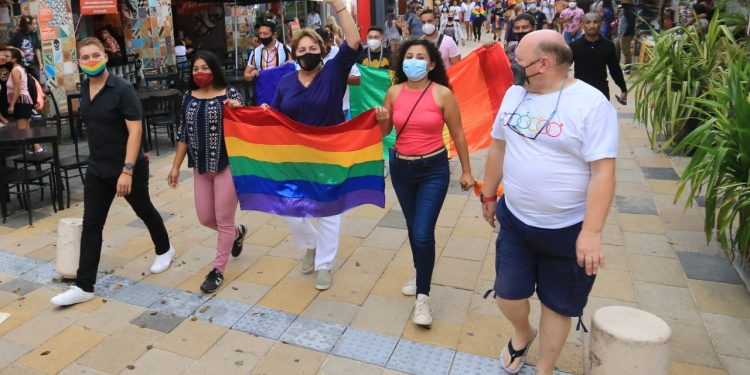 SE SUMA GOBIERNO DE LAURA BERISTAIN A MARCHA DEL ORGULLO LGBT+