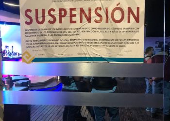 4 SANCIONES DIARIAS A ESTABLECIMIENTOS POR NO RESPETAR MEDIDAS SANITARIAS: COFEPRIS