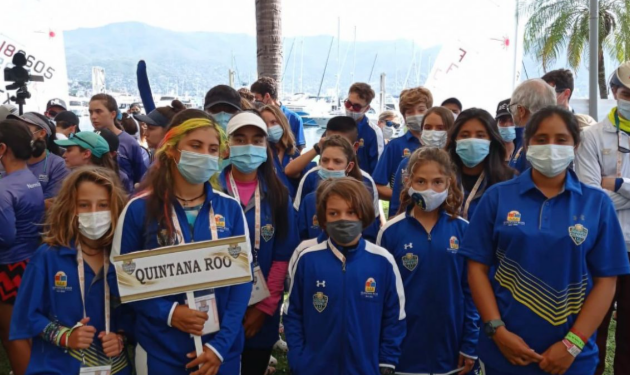 EQUIPO DE VELA EN ACCIÓN EN LOS JUEGOS NACIONALES CONADE 2021