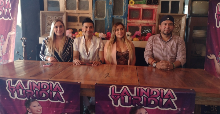 LA INDIA YURIDIA LLEGA MAÑANA A CANCÚN E INVITA AL PÚBLICO A SU PRÓXIMO SHOW.