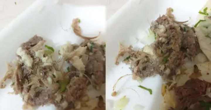 JOVEN ACUSA QUE LE VENDIERON TACOS CARNE DE PERRO EN VEZ DE RES