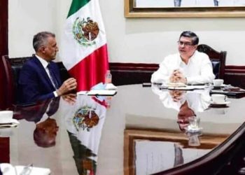 SOSTIENE DE LA VEGA ASMITIA REUNIÓN CON DIRECTIVOS DE LA EMPRESA ENI MÉXICO