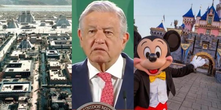 PROPONEN A AMLO CONSTRUIR UN »DISNEYLANDIA-TENOCHTITLÁN» EN TEXCOCO; ESTO RESPONDE