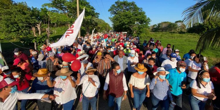 SOLO LOS CIUDADANOS PUEDEN LOGRAR EL CAMBIO EN JONUTA: ERIC GARRIDO